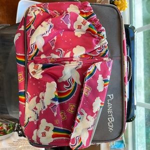 Planetbox unicorn lunch carry bag
